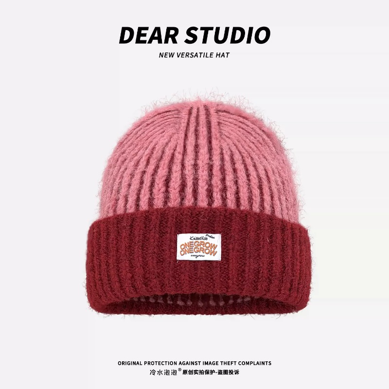 Berretto in maglia a righe, mo - Beanie Cuffed Knit recensione e prezzo